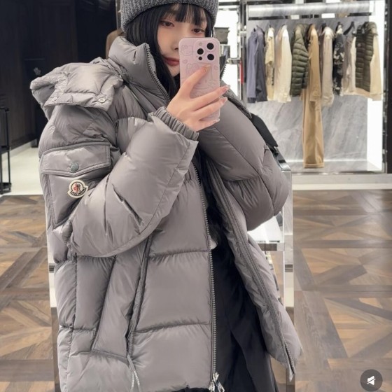 몽클레어 Couyere 쿠예르 후드 쇼트 다운 재킷